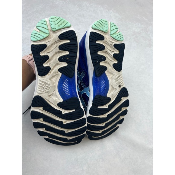 Asics Gel Nimbus 23 Running Shoes Cushioning Athletic Blue Women's - Picture 6 of 7